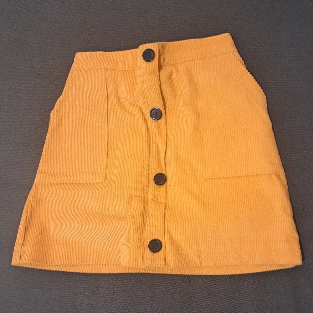 Corduroy Girls Skirt